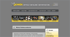 Desktop Screenshot of boniek.omedia.pl